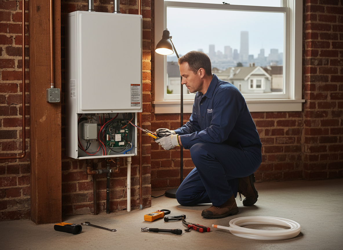 Tankless Water Heater Repair in San Francisco: Common Problems and Fixes