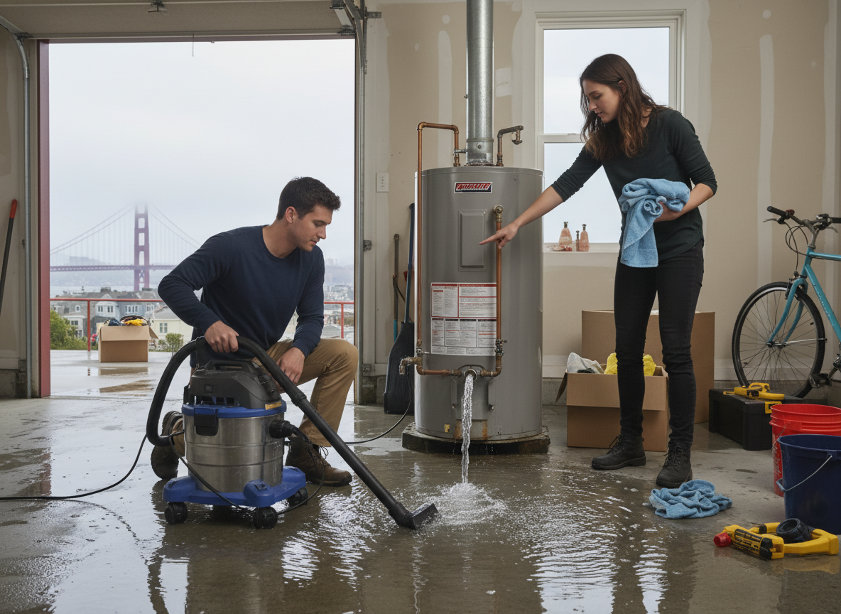 Water Heater Leak Repair: What San Francisco Homeowners Should Do First