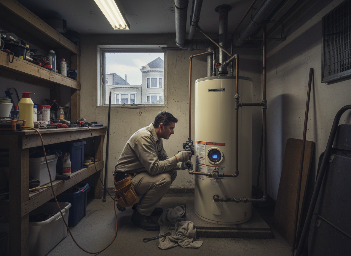 Gas Water Heater Repair in San Francisco, CA