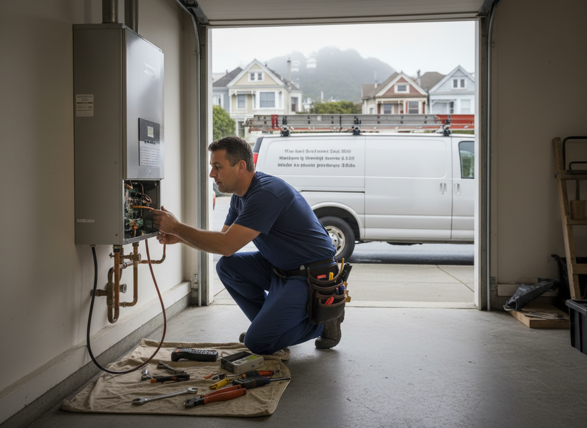 water heater repair in North Beach